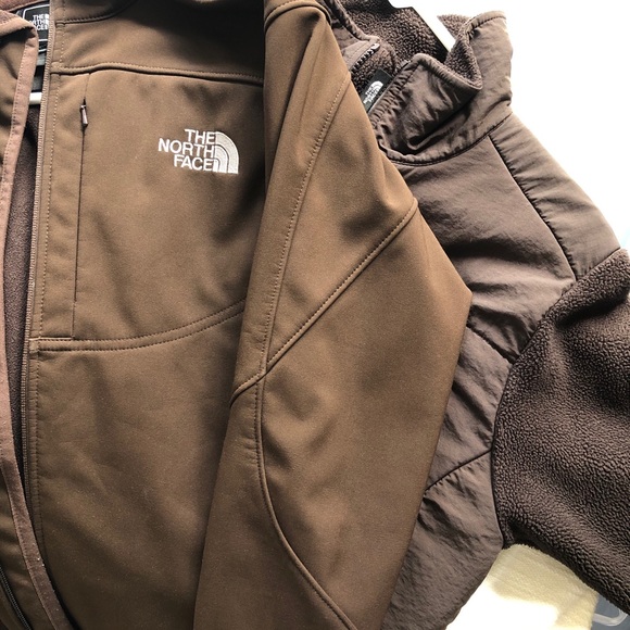 North Face Brown jacket Sz Medium - Picture 5 of 5